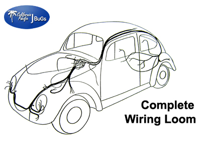 VW Complete Wiring Kit, Beetle Sedan 1962-1964: VW Parts | JBugs.com
